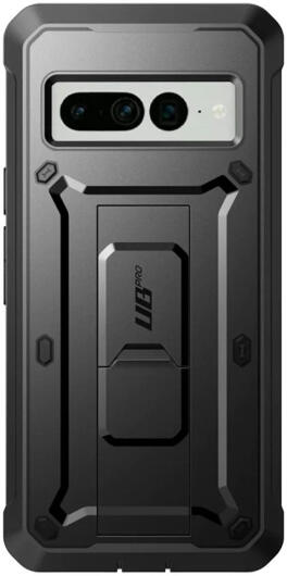 SUPCASE UB Pro Google Pixel 7 Pro Hoesje Full Protect Kickstand Zwart afbeelding 2