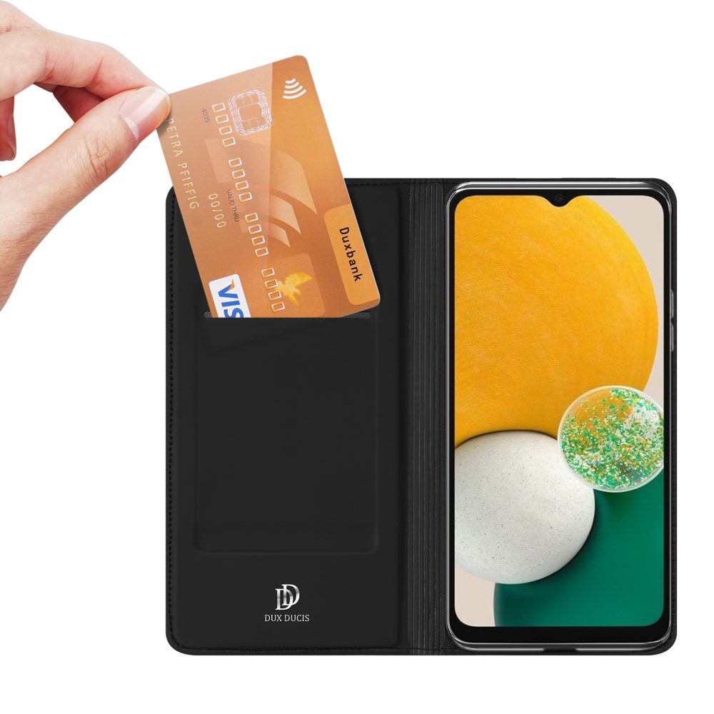 Dux Ducis Skin Pro Samsung Galaxy A24 Hoesje Portemonnee Zwart afbeelding 2