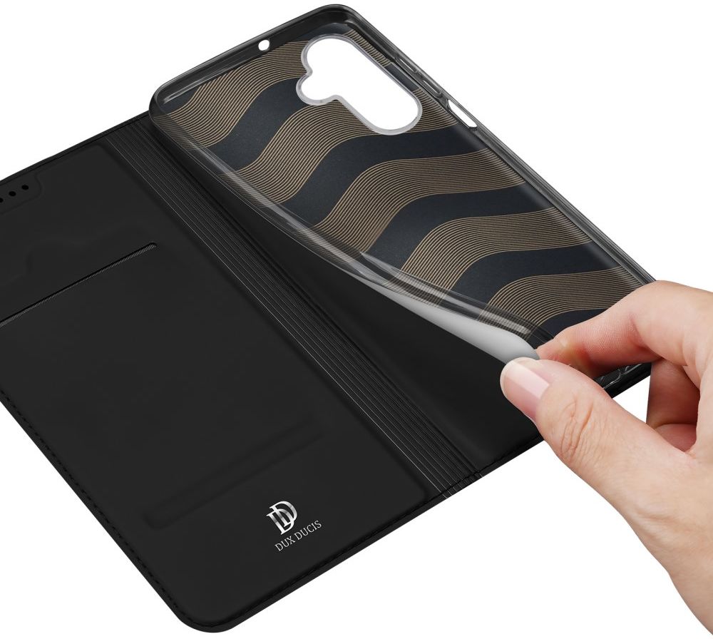 Dux Ducis Skin Pro Samsung Galaxy A24 Hoesje Portemonnee Zwart afbeelding 5