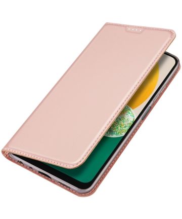 Dux Ducis Skin Pro Samsung Galaxy A24 Hoesje Portemonnee Roze Hoesjes