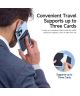 Dux Ducis Magnetische Wallet MagSafe Kaarthouder met Standaard Blauw