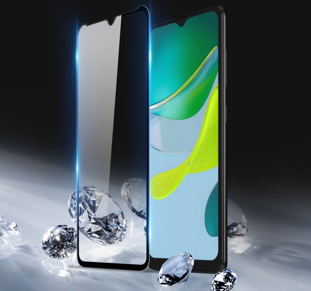 Dux Ducis Motorola Moto E13 Screen Protector 9H Tempered Glass Zwart afbeelding 2