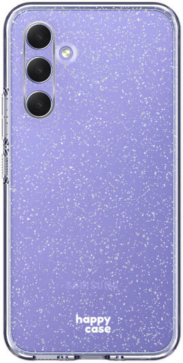HappyCase Samsung Galaxy A54 Hoesje Flexibel TPU Glitter Print afbeelding 1