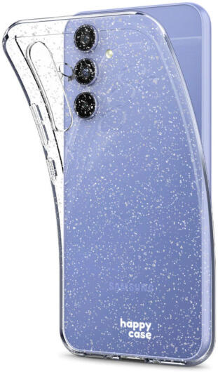 HappyCase Samsung Galaxy A54 Hoesje Flexibel TPU Glitter Print afbeelding 3