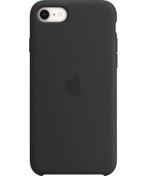 Origineel Apple iPhone SE (2022 / 2020) Hoesje Silicone Case Zwart