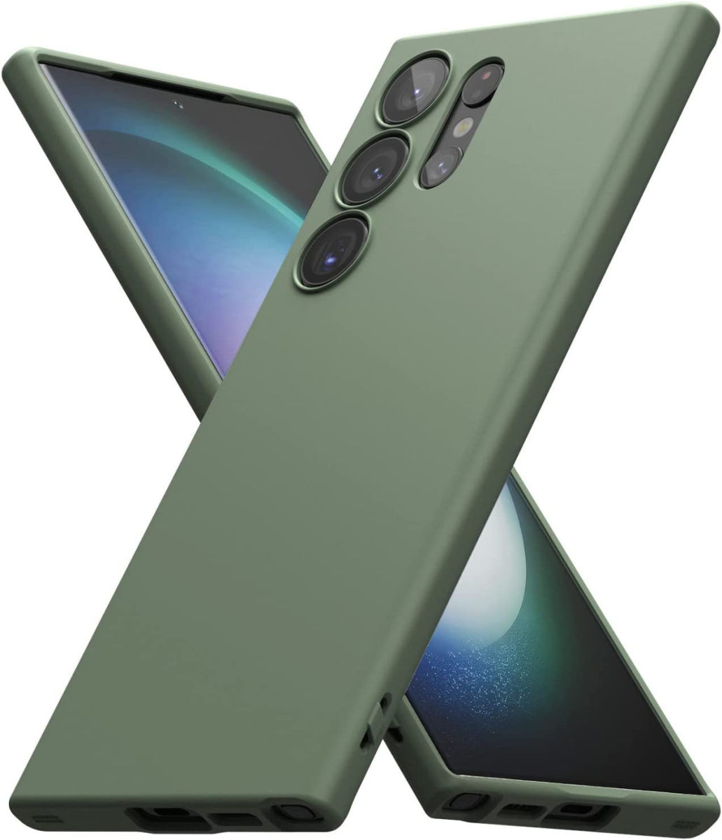 Ringke Air S Samsung Galaxy S23 Ultra Hoesje Flexibel TPU Groen afbeelding 2