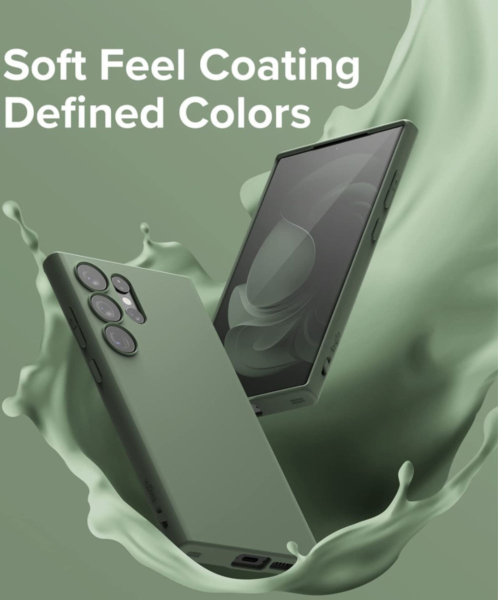 Ringke Air S Samsung Galaxy S23 Ultra Hoesje Flexibel TPU Groen afbeelding 4