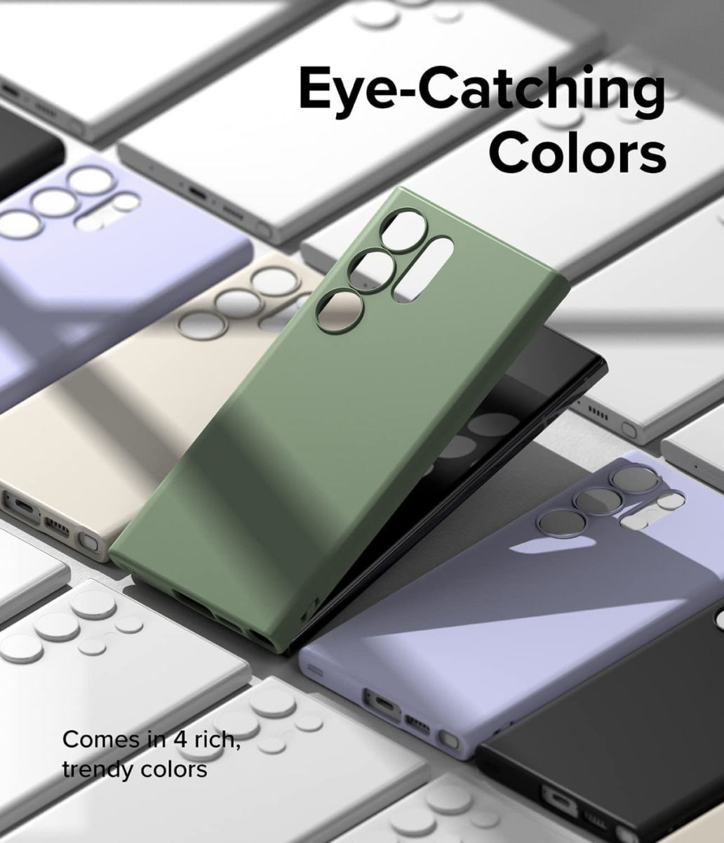 Ringke Air S Samsung Galaxy S23 Ultra Hoesje Flexibel TPU Groen afbeelding 5