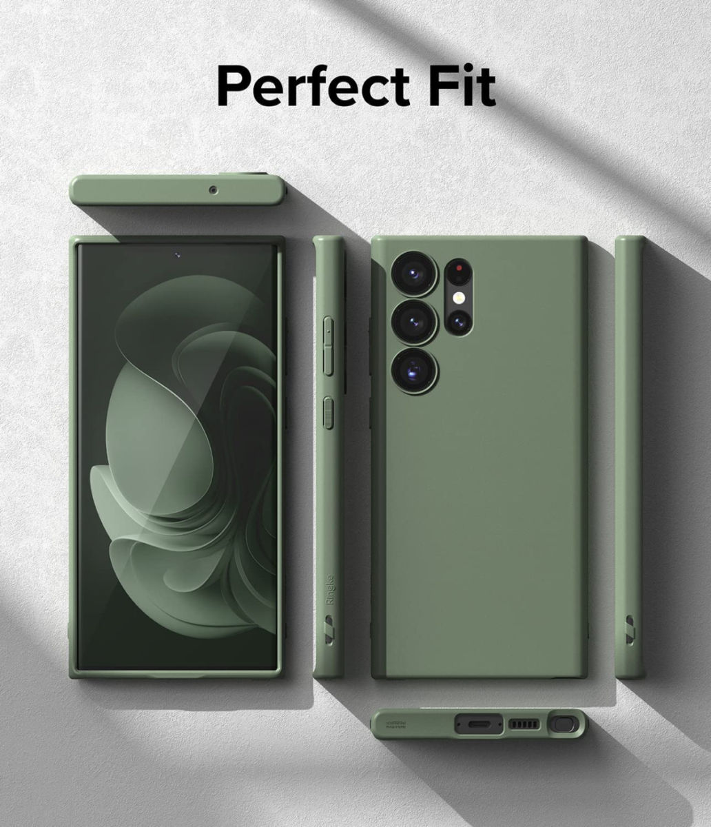 Ringke Air S Samsung Galaxy S23 Ultra Hoesje Flexibel TPU Groen afbeelding 9