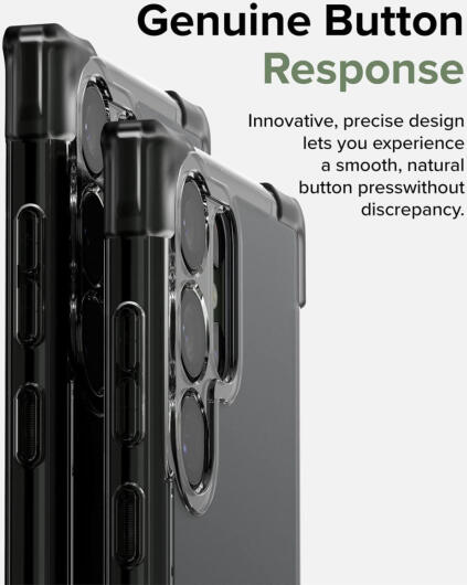 Ringke Fusion Bumper Samsung Galaxy S23 Ultra Hoesje Matte Zwart afbeelding 10