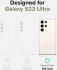 Ringke Fusion Bumper Samsung Galaxy S23 Ultra Hoesje Matte Zwart afbeelding 11
