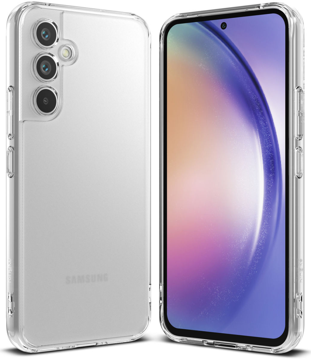 Ringke Fusion Samsung Galaxy A54 Hoesje Back Cover Matte Transparant afbeelding 1