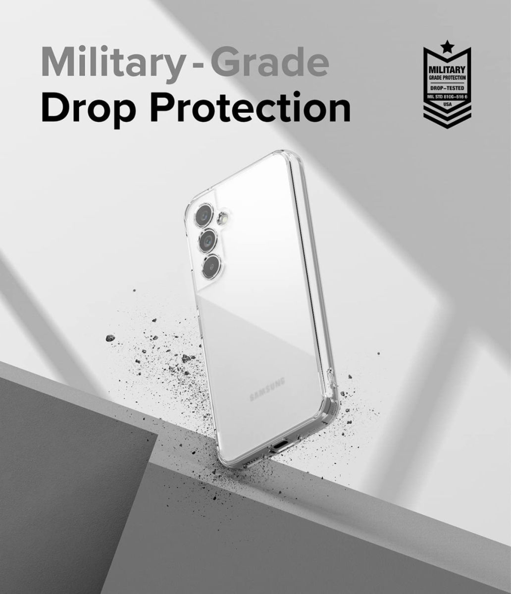 Ringke Fusion Samsung Galaxy A54 Hoesje Back Cover Matte Transparant afbeelding 3
