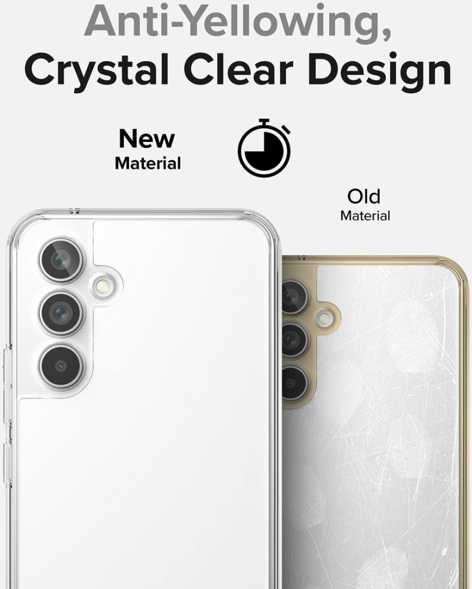 Ringke Fusion Samsung Galaxy A54 Hoesje Back Cover Matte Transparant afbeelding 4