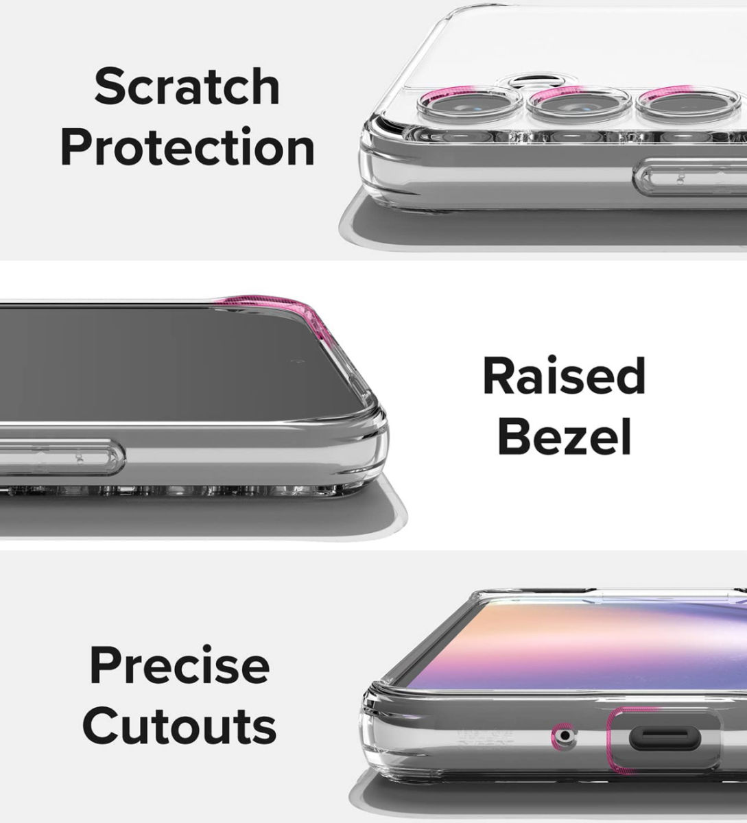 Ringke Fusion Samsung Galaxy A54 Hoesje Back Cover Matte Transparant afbeelding 7