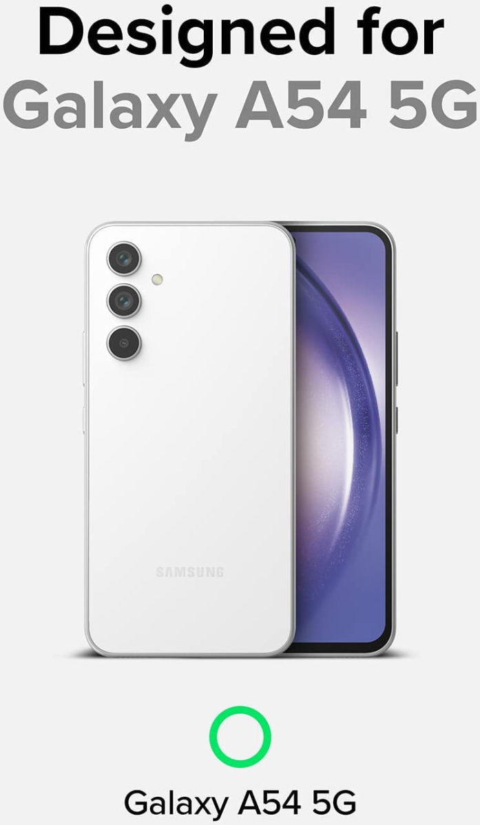 Ringke Fusion Samsung Galaxy A54 Hoesje Back Cover Matte Transparant afbeelding 8