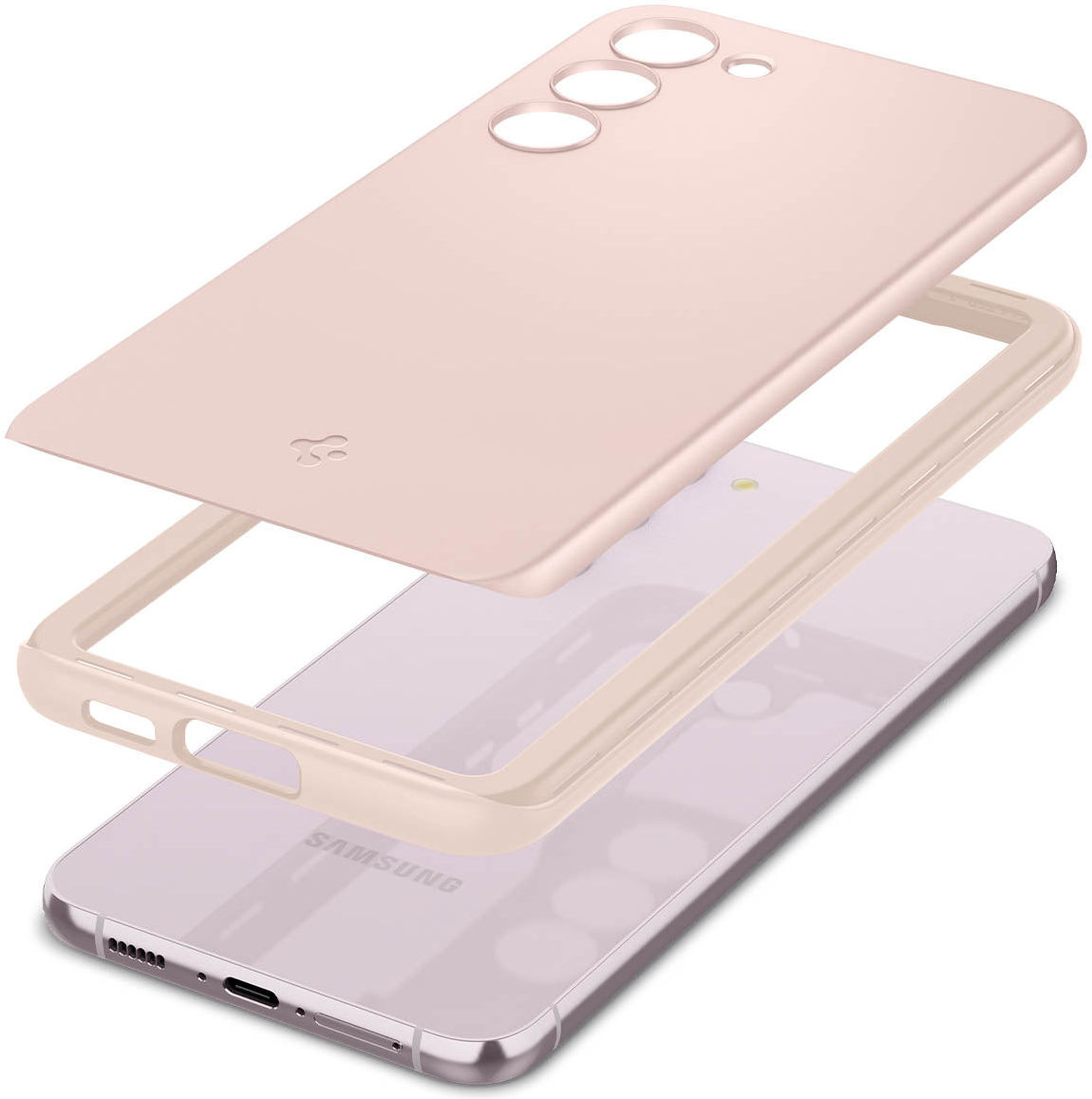 Spigen Thin Fit Samsung Galaxy S23 Hoesje Back Cover Roze afbeelding 12