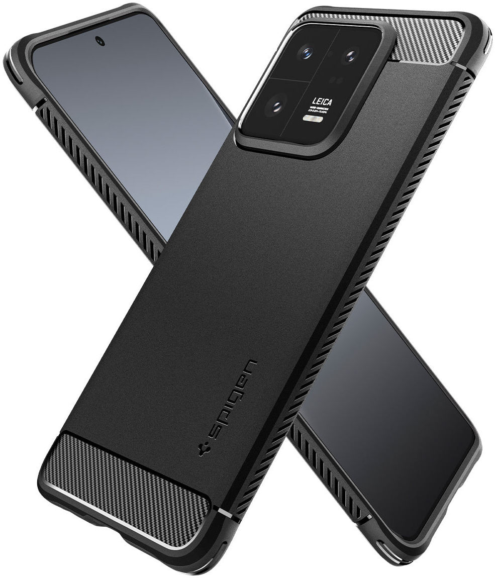 Spigen Rugged Armor Xiaomi 13 Pro Hoesje Back Cover Zwart afbeelding 13