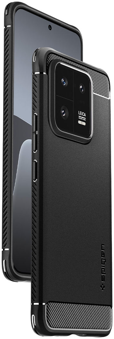 Spigen Rugged Armor Xiaomi 13 Pro Hoesje Back Cover Zwart afbeelding 11