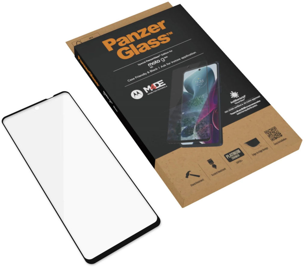 PanzerGlass Motorola Moto G200 Screen Protector Antibacterieel afbeelding 6