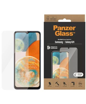 PanzerGlass Ultra-Wide Samsung Galaxy A24 Screen Protector Screen Protectors