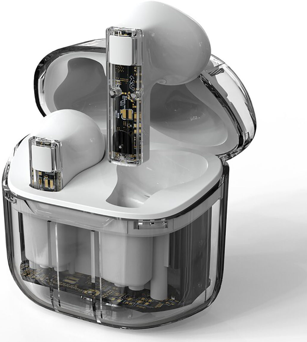 4smarts SkyBuds Lucid TWS Bluetooth Headset Draadloze Oordopjes Wit afbeelding 1