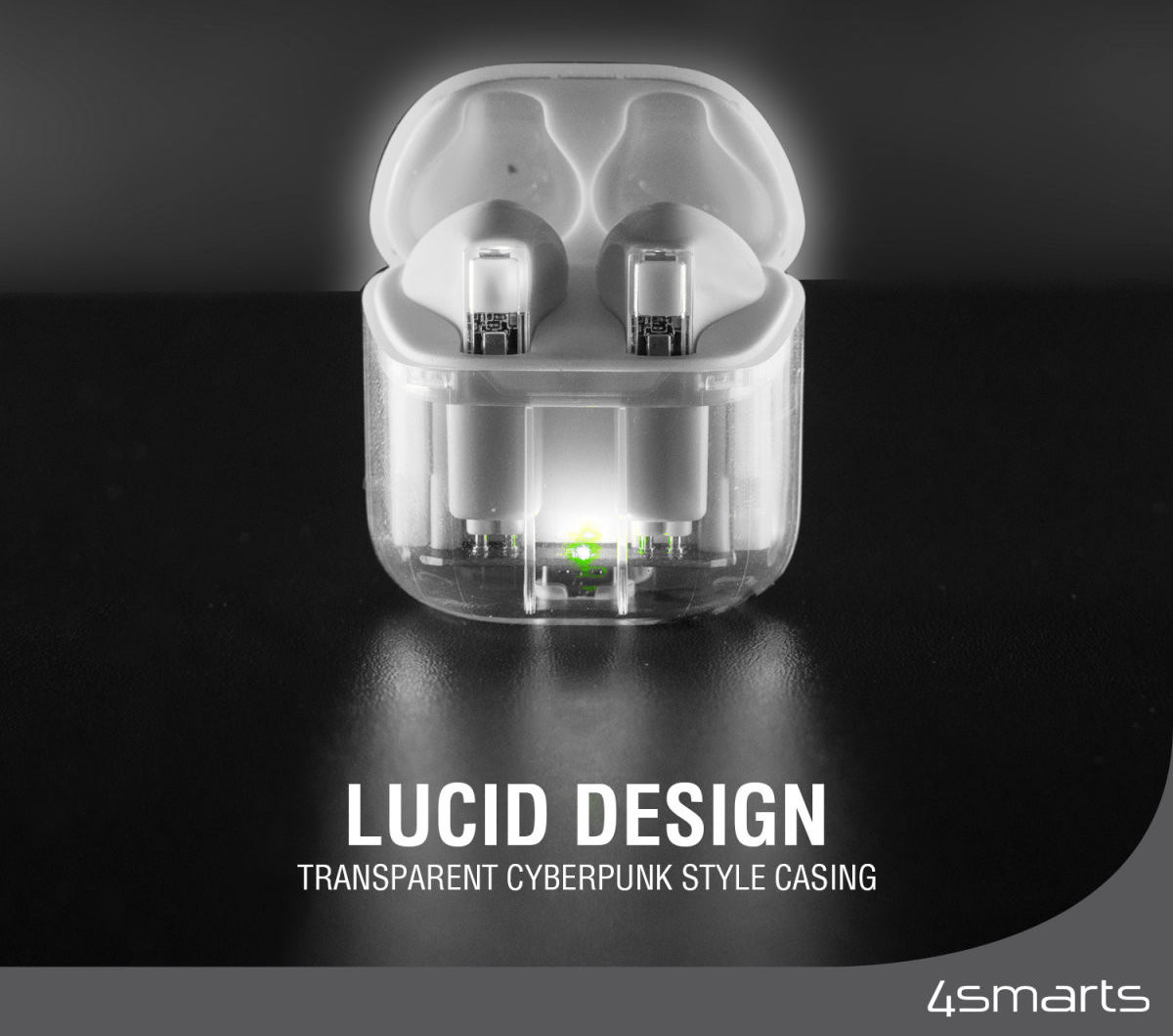 4smarts SkyBuds Lucid TWS Bluetooth Headset Draadloze Oordopjes Wit afbeelding 2