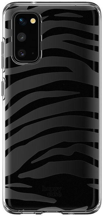 HappyCase Samsung Galaxy S20 FE Hoesje Flexibel TPU Zebra Print afbeelding 1