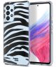 HappyCase Samsung Galaxy A53 Hoesje Flexibel TPU Zebra Print