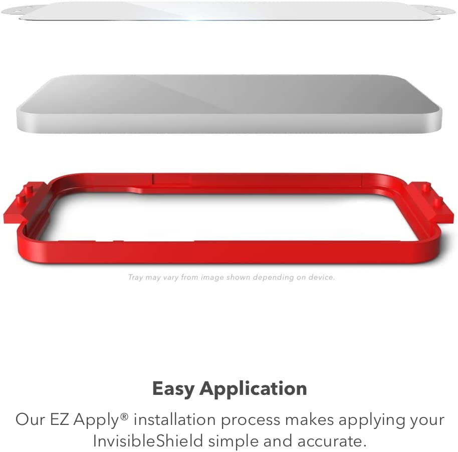 ZAGG InvisibleShield Clear Samsung S23 Screen Protector Case Friendly afbeelding 3