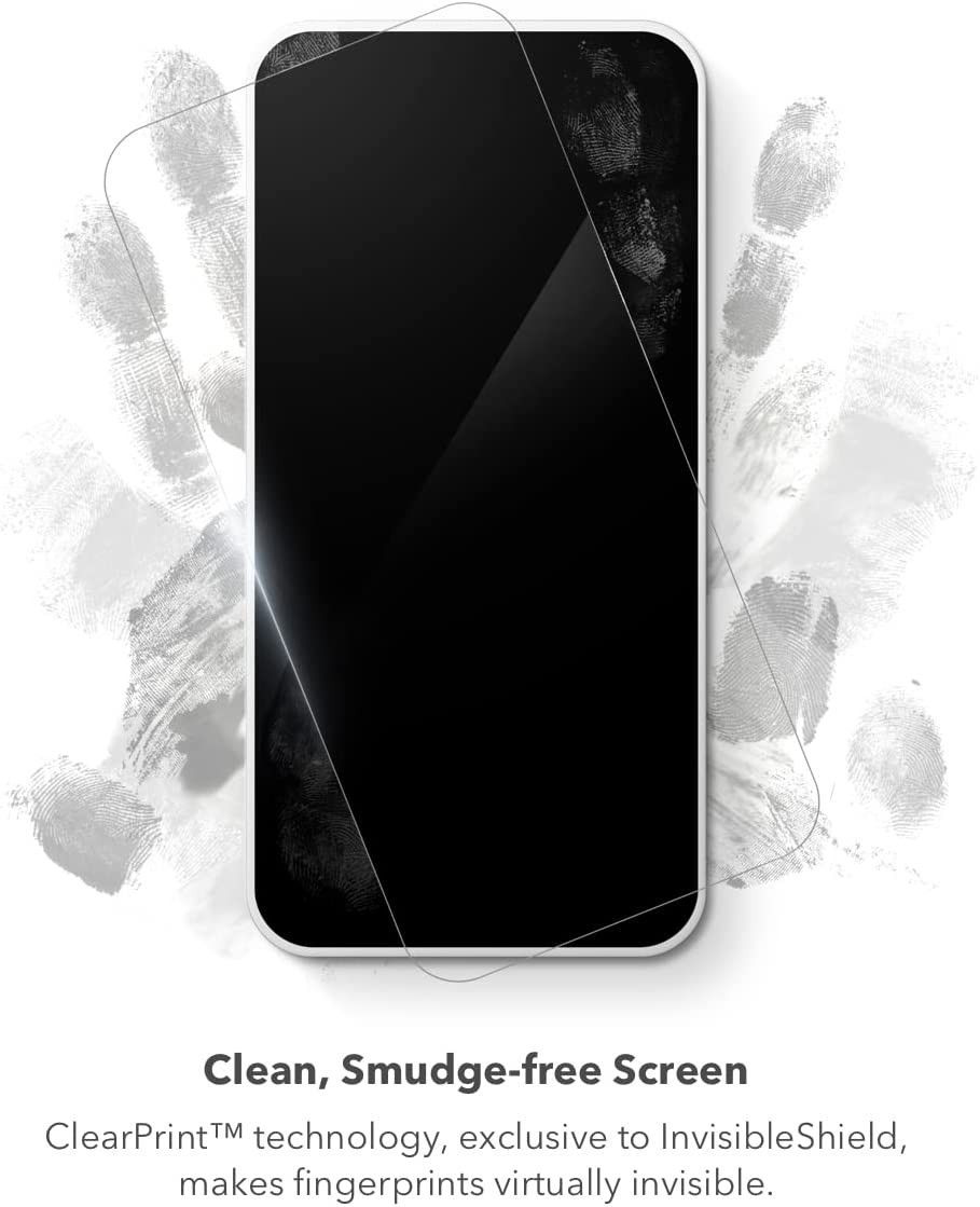 ZAGG InvisibleShield Clear Samsung S23 Screen Protector Case Friendly afbeelding 6