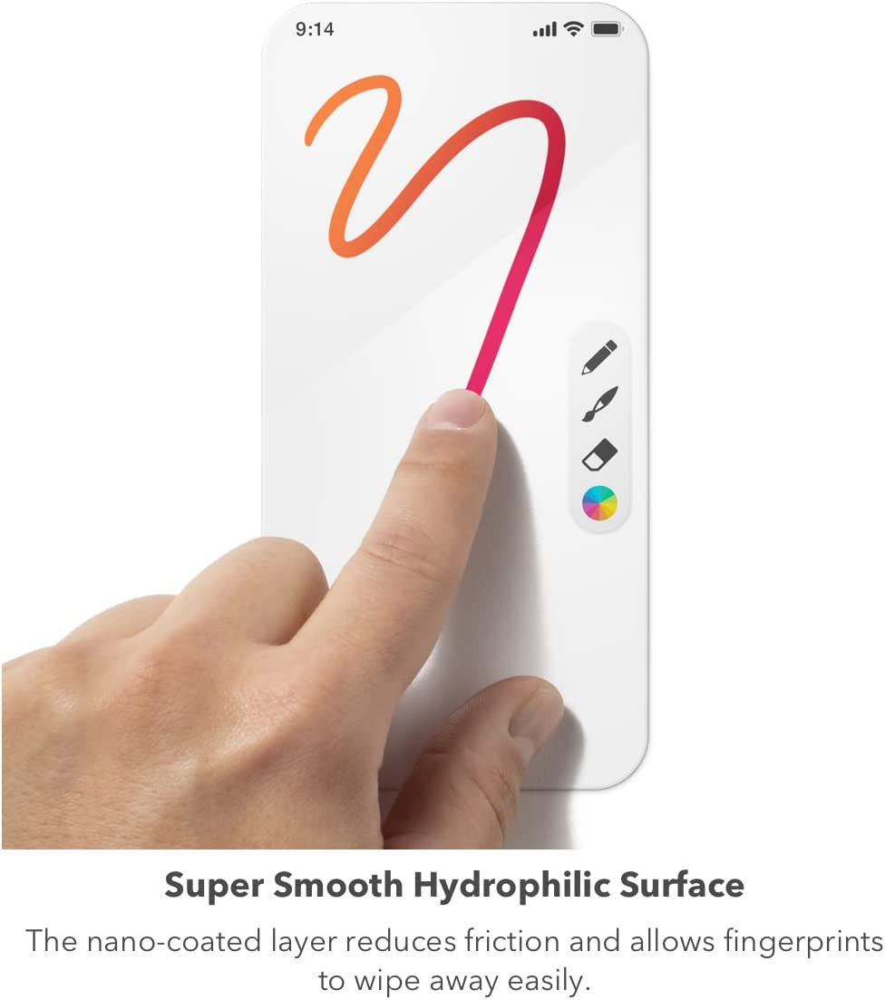 ZAGG InvisibleShield Clear Samsung Galaxy S23 Ultra Screen Protector afbeelding 8