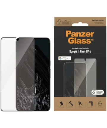 PanzerGlass Ultra-Wide Google Pixel 8 Pro Screen Protector Screen Protectors