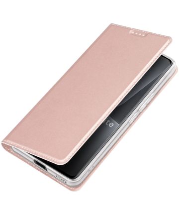 Dux Ducis Skin Pro Xiaomi 13 Lite Hoesje Portemonnee Book Case Roze Hoesjes