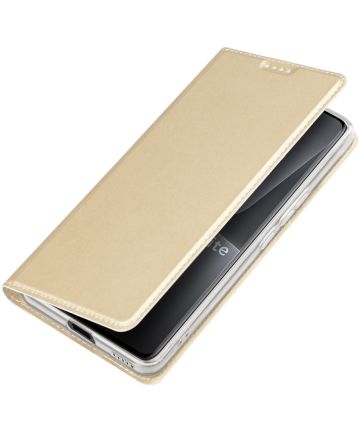Dux Ducis Skin Pro Xiaomi 13 Lite Hoesje Portemonnee Book Case Goud Hoesjes