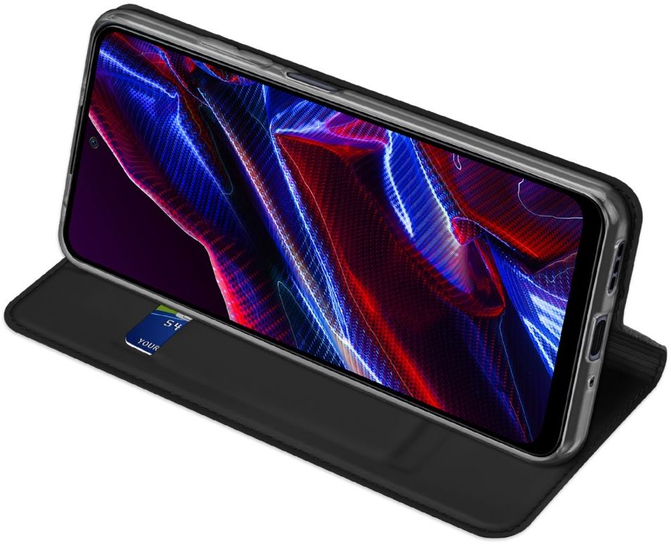 Dux Ducis Skin Pro Xiaomi Redmi Note 12 5G/Poco X5 Hoesje Wallet Zwart afbeelding 8