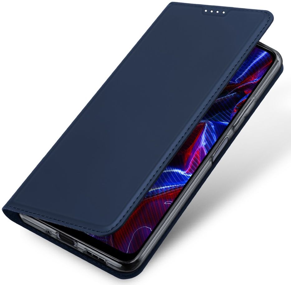 Dux Ducis Skin Pro Xiaomi Redmi Note 12 5G/Poco X5 Hoesje Wallet Blauw afbeelding 1