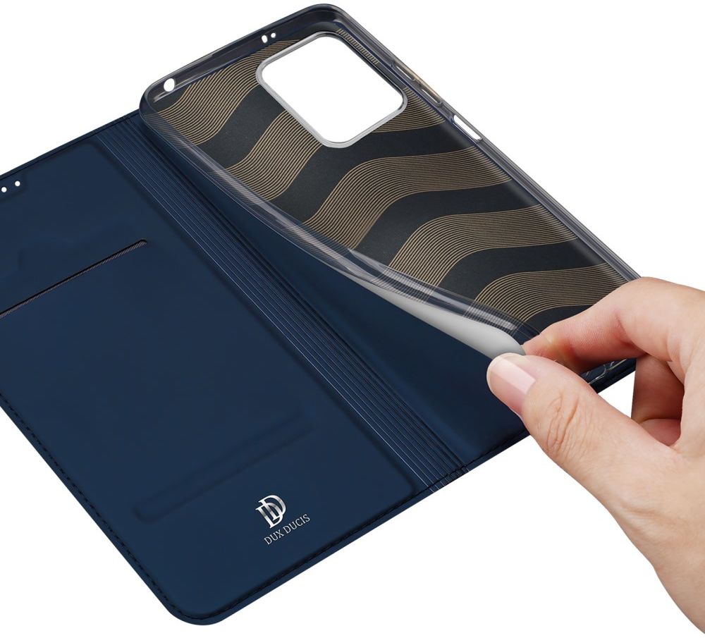 Dux Ducis Skin Pro Xiaomi Redmi Note 12 5G/Poco X5 Hoesje Wallet Blauw afbeelding 4