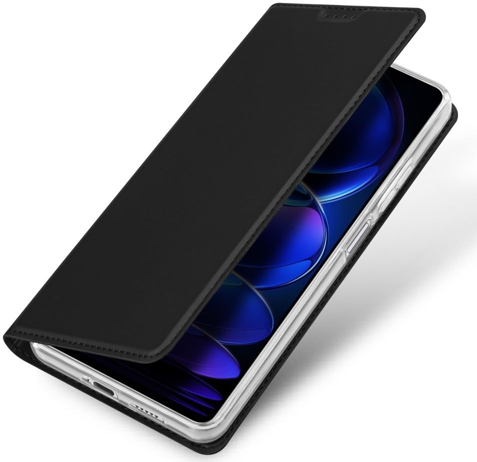 Dux Ducis Skin Pro Xiaomi Redmi Note 12 Pro Plus Hoesje Zwart afbeelding 1