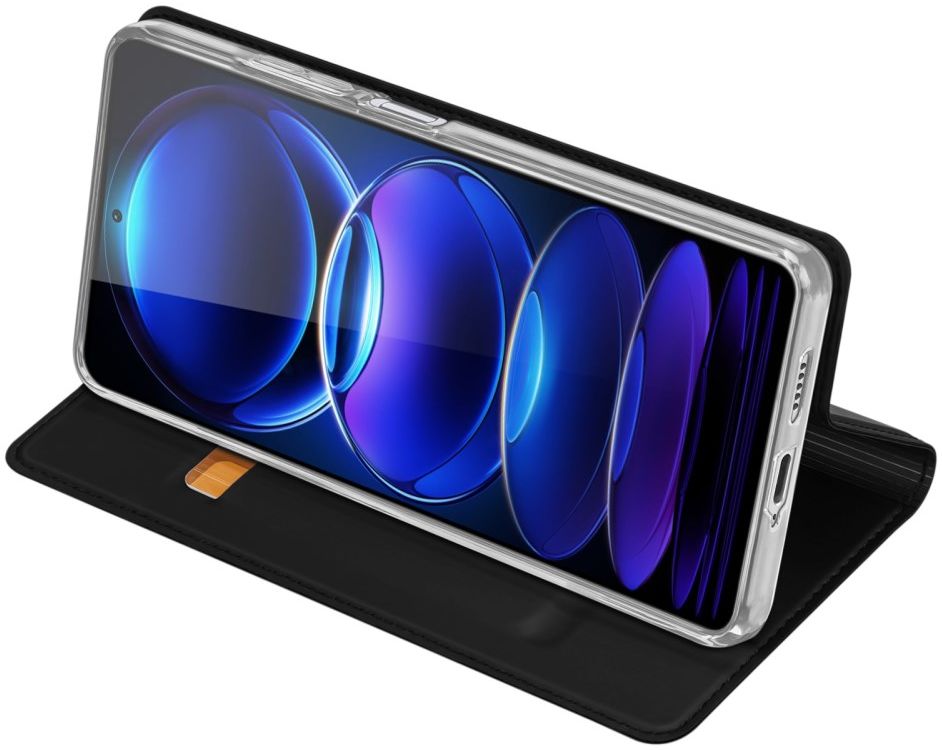 Dux Ducis Skin Pro Xiaomi Redmi Note 12 Pro Plus Hoesje Zwart afbeelding 8