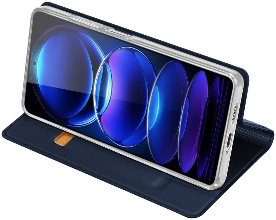 Dux Ducis Skin Pro Xiaomi Redmi Note 12 Pro Plus Hoesje Blauw afbeelding 8