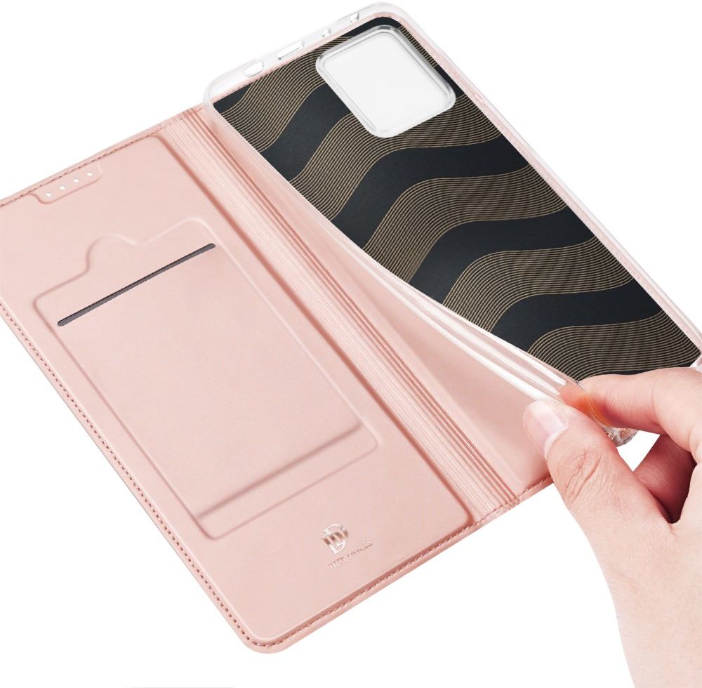 Dux Ducis Skin Pro Xiaomi Redmi Note 12 Pro Plus Hoesje Roze afbeelding 4