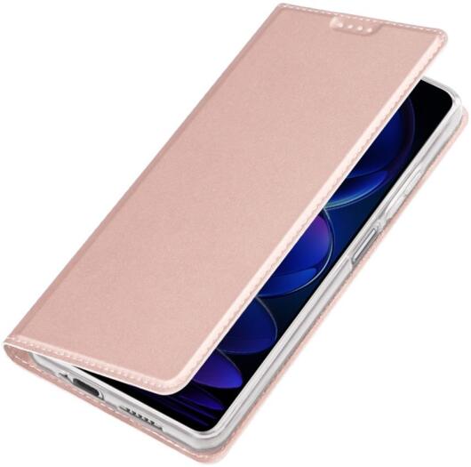 Dux Ducis Skin Pro Xiaomi Redmi Note 12 Pro Plus Hoesje Roze afbeelding 1
