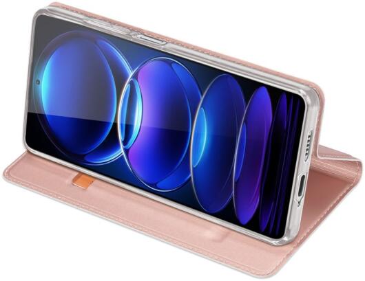 Dux Ducis Skin Pro Xiaomi Redmi Note 12 Pro Plus Hoesje Roze afbeelding 8