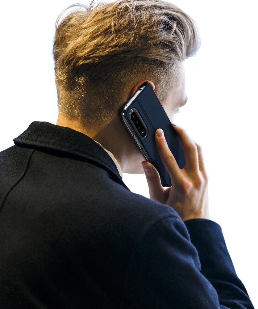 Dux Ducis Skin Pro Sony Xperia 1 V Hoesje Portemonnee Blauw afbeelding 10