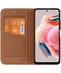 Dux Ducis Skin X2 Xiaomi Redmi Note 12 Hoesje Book Case Bruin