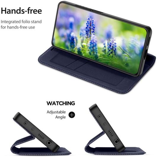 Dux Ducis Skin X2 Xiaomi Redmi Note 12 Pro Plus Hoesje Book Case Blauw afbeelding 6