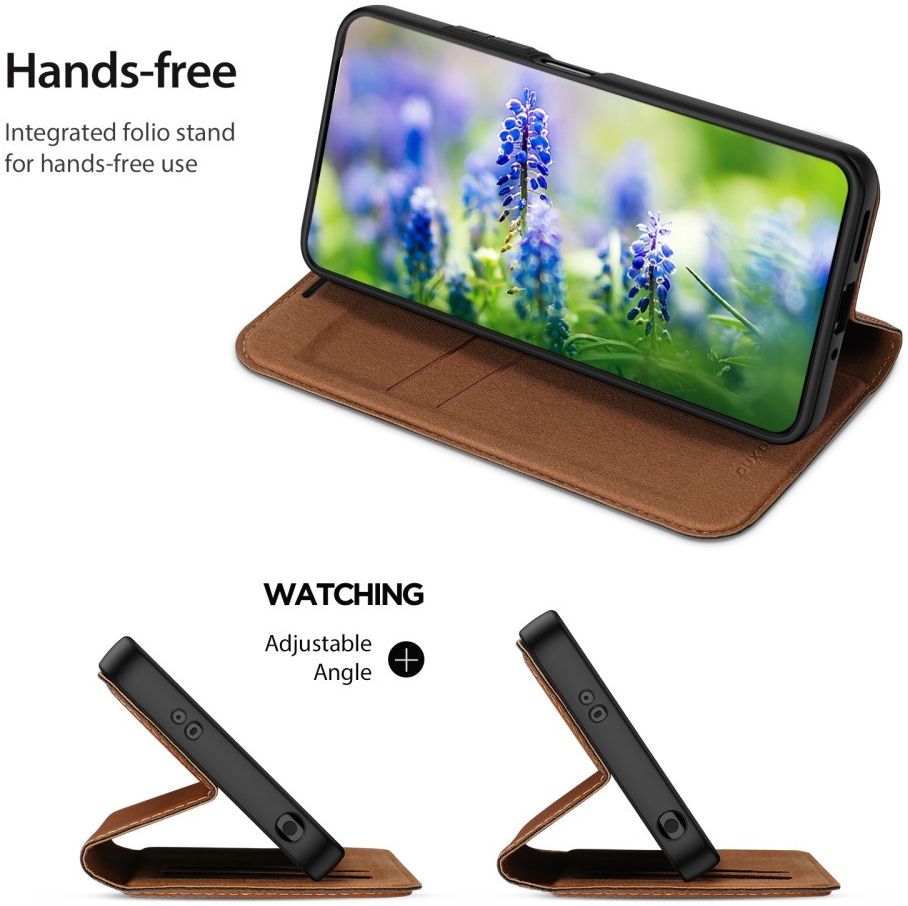 Dux Ducis Skin X2 Xiaomi Redmi Note 12 5G / Poco X5 Book Case Bruin afbeelding 6