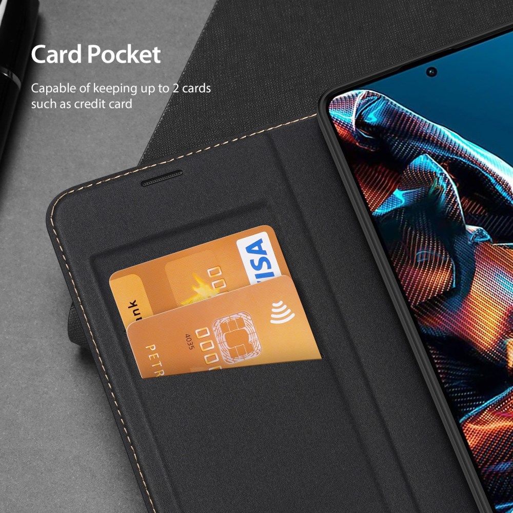 Dux Ducis Skin X2 Xiaomi Redmi Note 12 Pro / Poco X5 Pro Hoesje Zwart afbeelding 4
