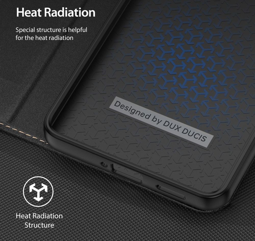 Dux Ducis Skin X2 Xiaomi Redmi Note 12 Pro / Poco X5 Pro Hoesje Zwart afbeelding 8